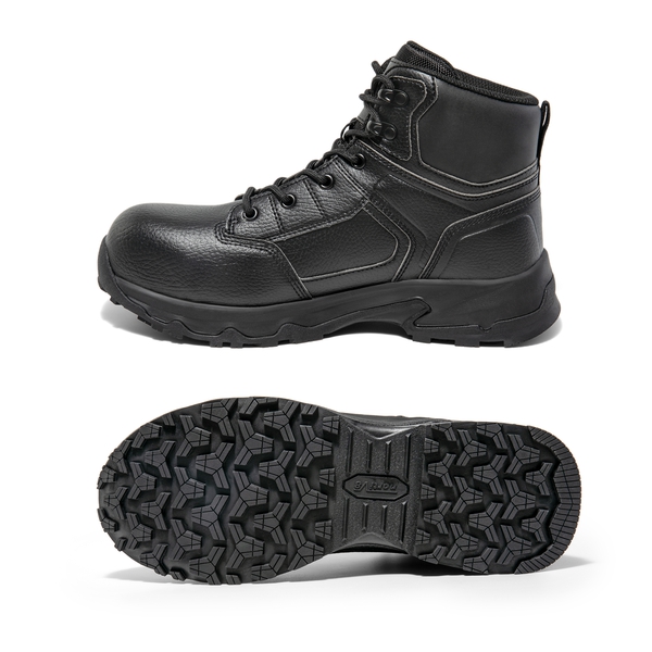 Men's Non-Slip Industrial Work Boots - BLACK - 3